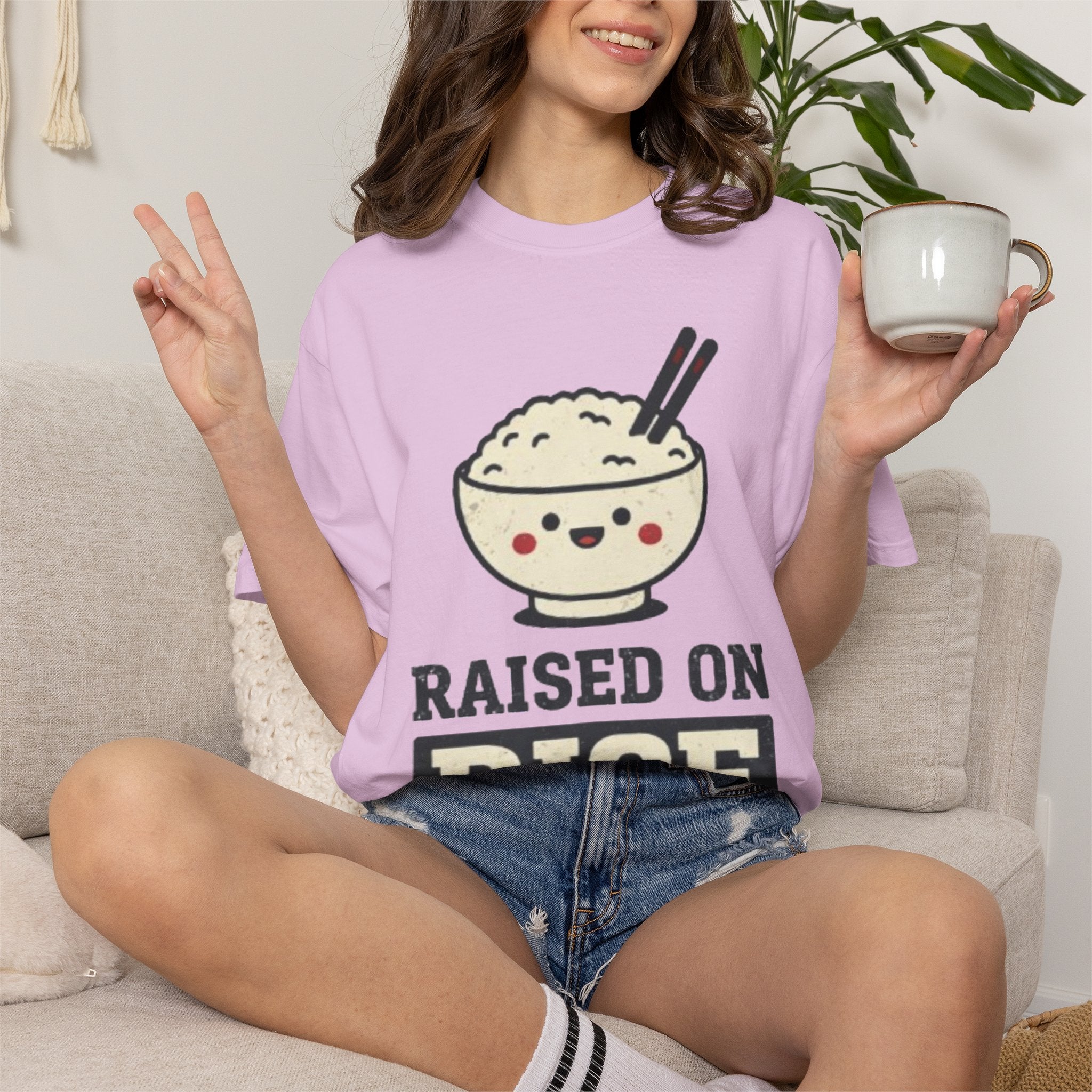 Graphic Tee — Raised on Rice