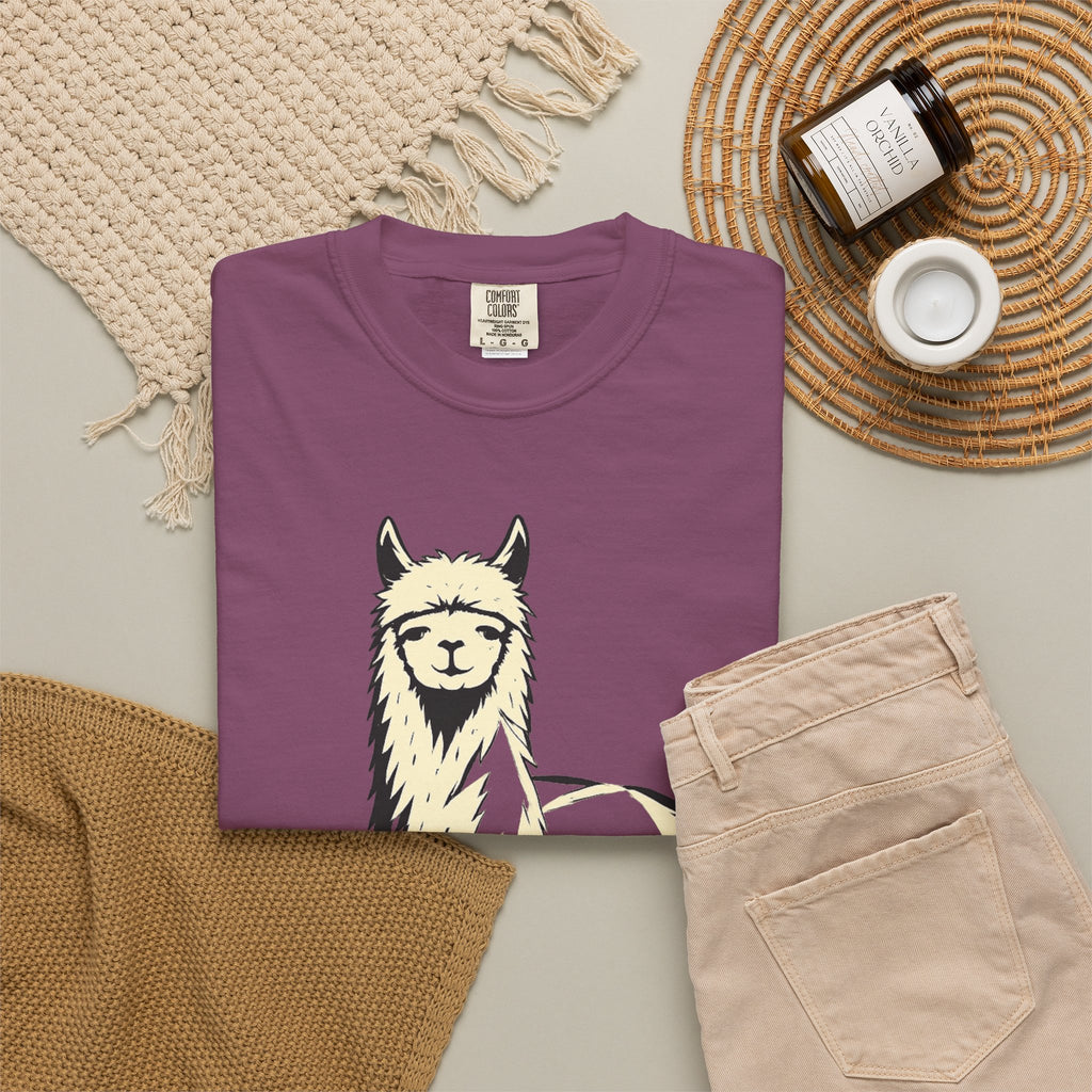 Graphic Tee — Alpaca 草泥马