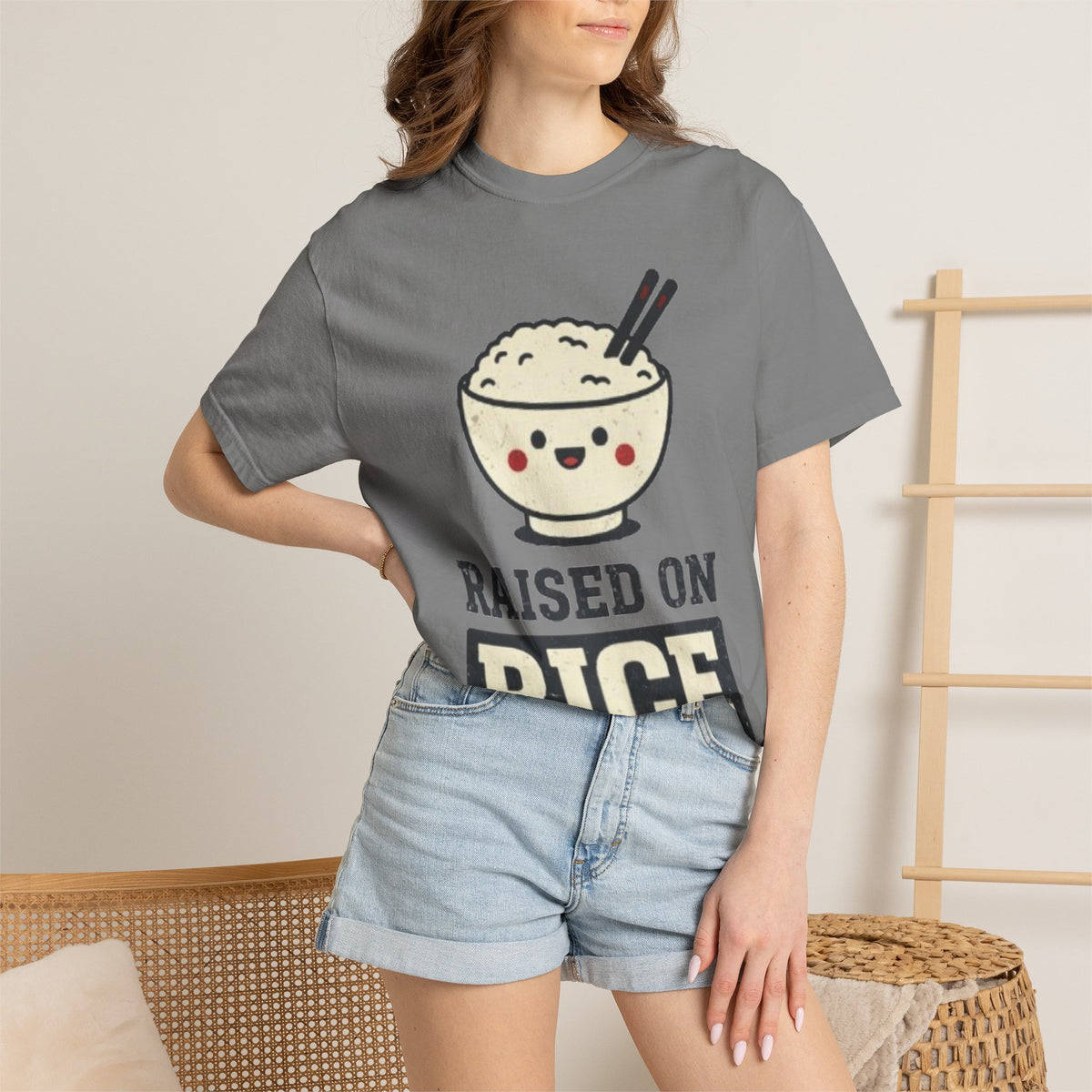 Graphic Tee — Raised on Rice