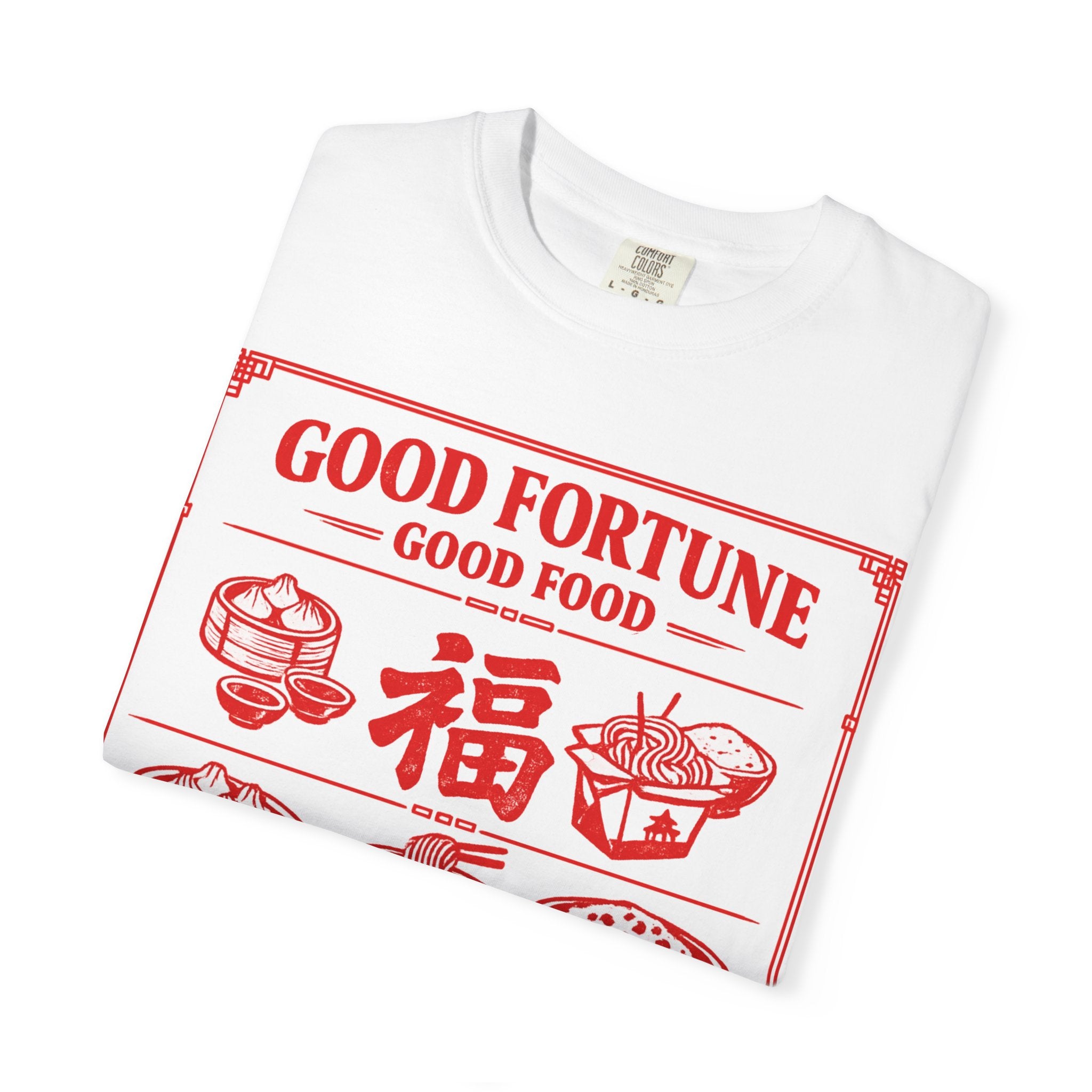 Summer Tee - Good Fortune Good Food 福