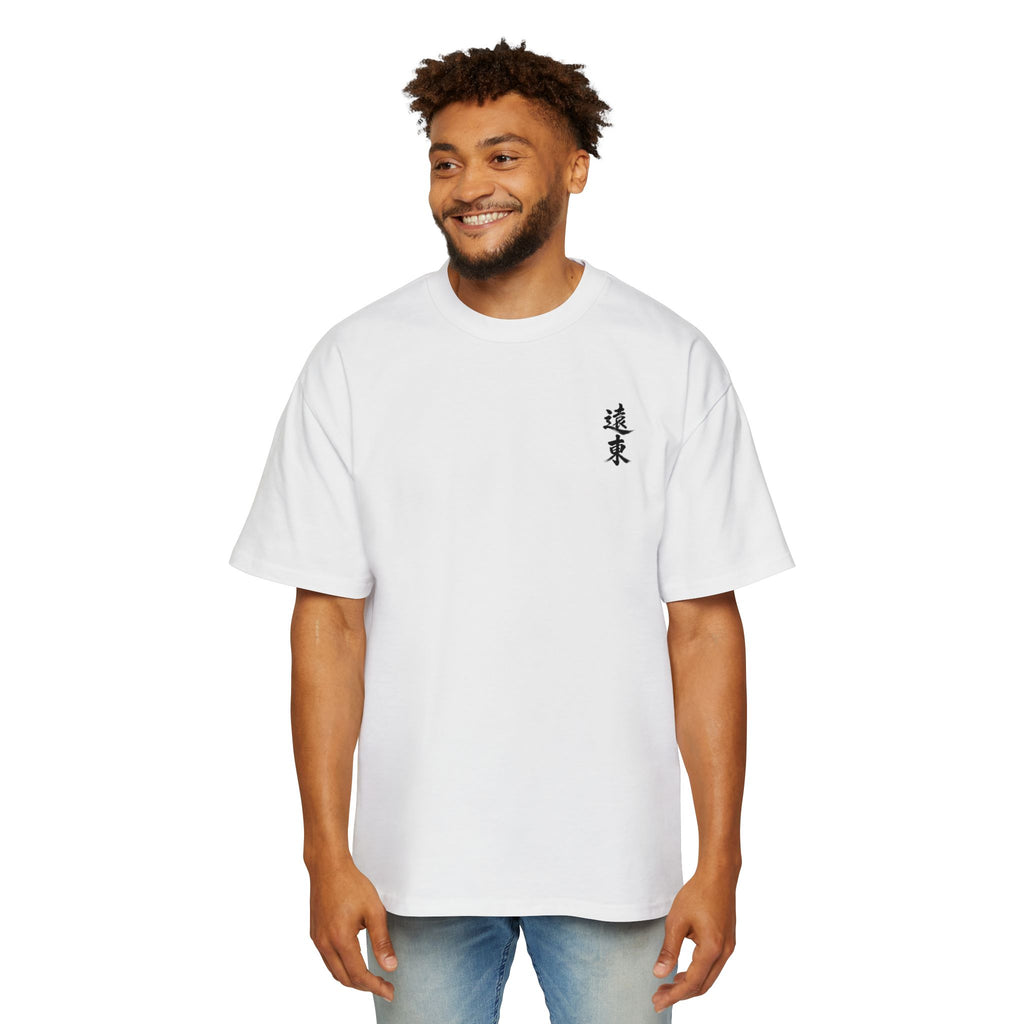 Premium Collection Oversized Graphic Tee — Warrior 武