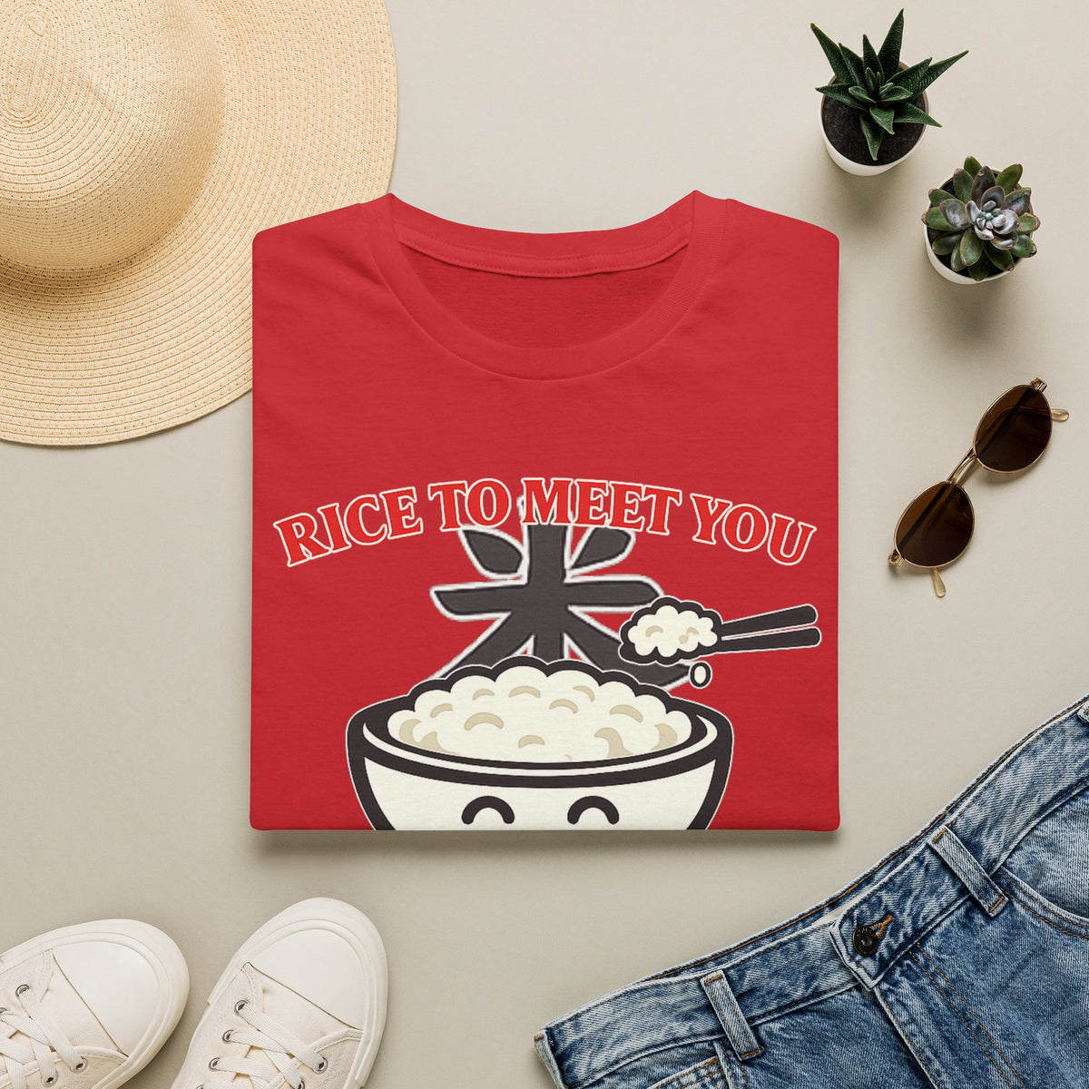 Summer Tee — Rice to Meet You