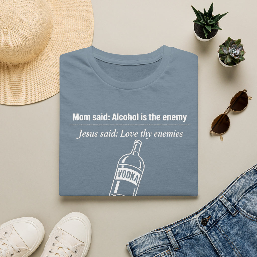 Summer Tee — Alcohol is the Enemy, Love thy Enemy