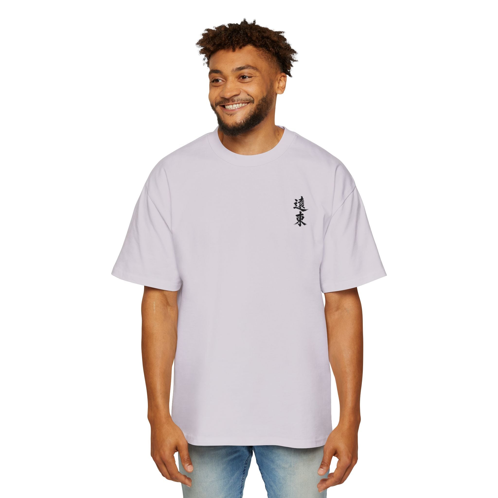Premium Collection Oversized Graphic Tee — Warrior 武