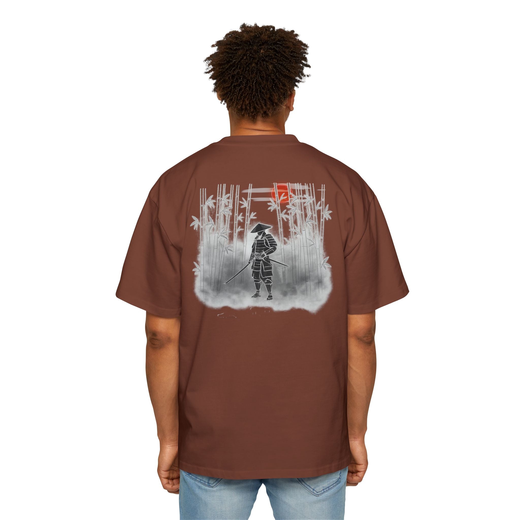 Premium Collection Oversized Graphic Tee — Forest Bathing 森林浴