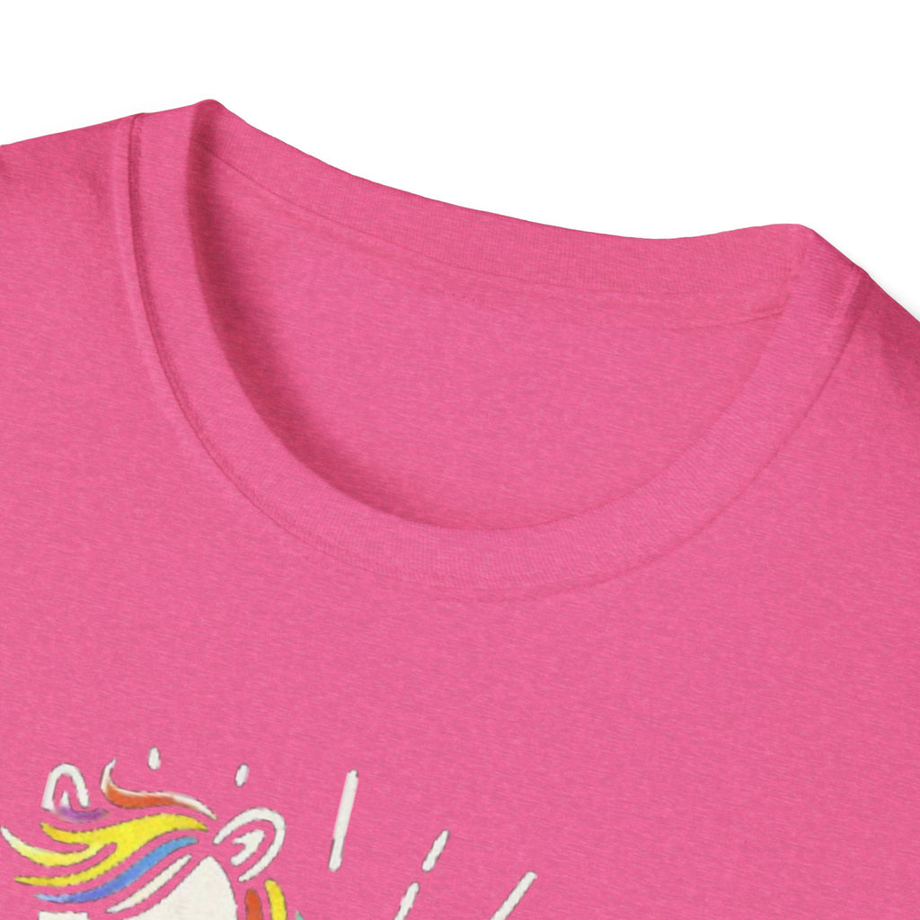 Summer Tee — Sunshine Rainbow Little White Horse