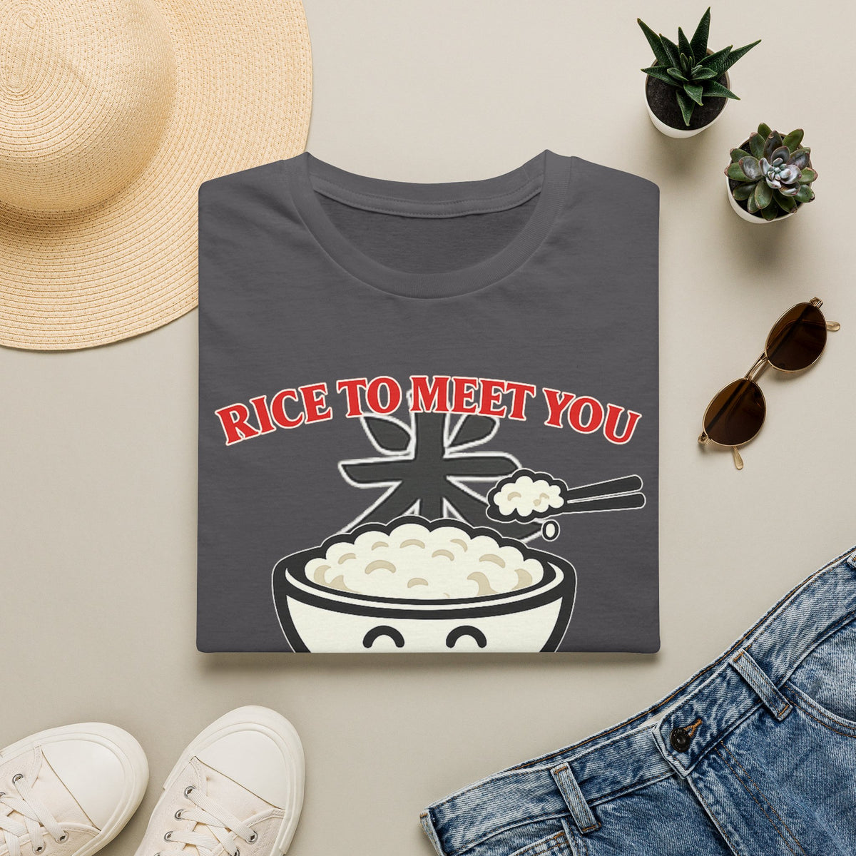 Summer Tee — Rice to Meet You