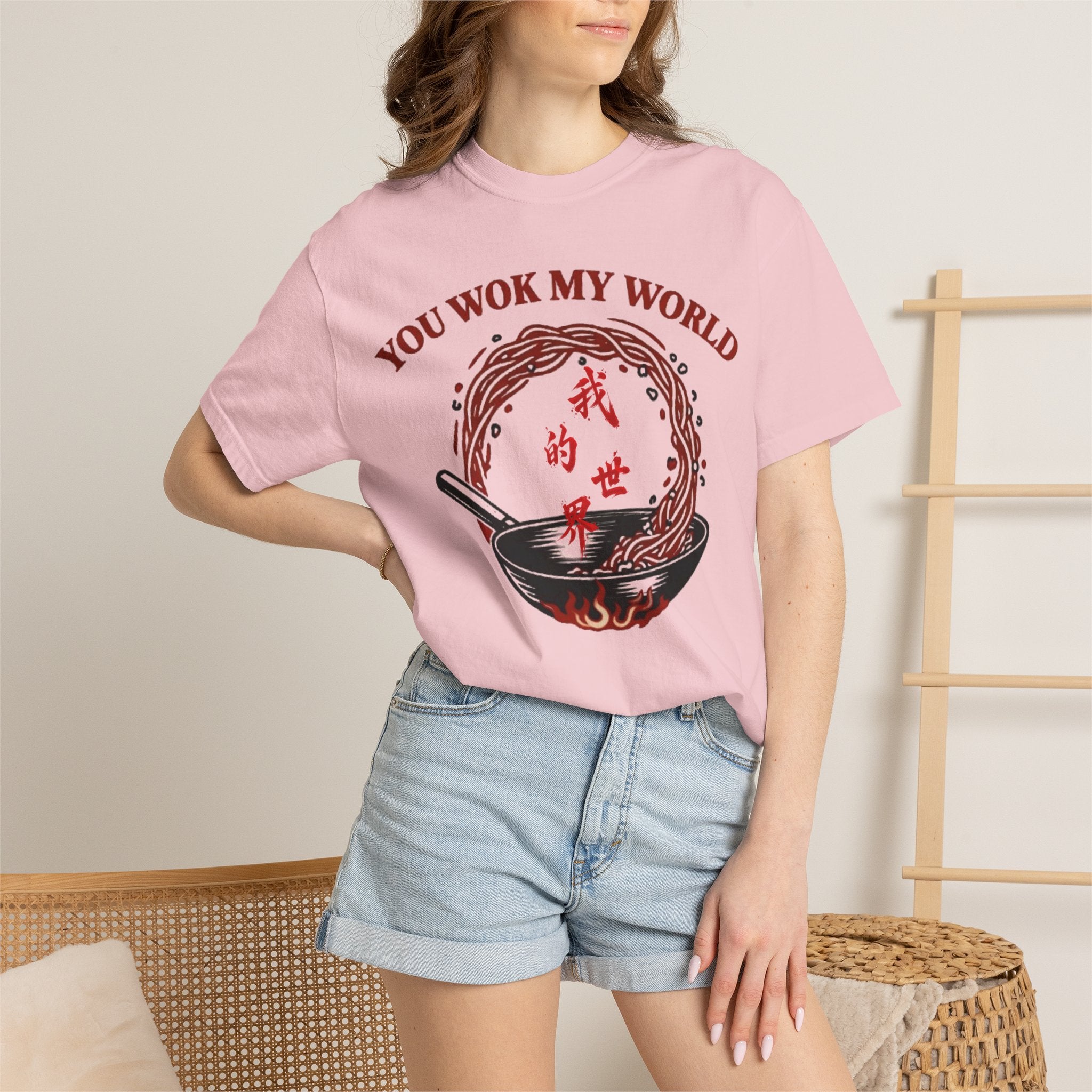 Graphic Tee — You Wok My World