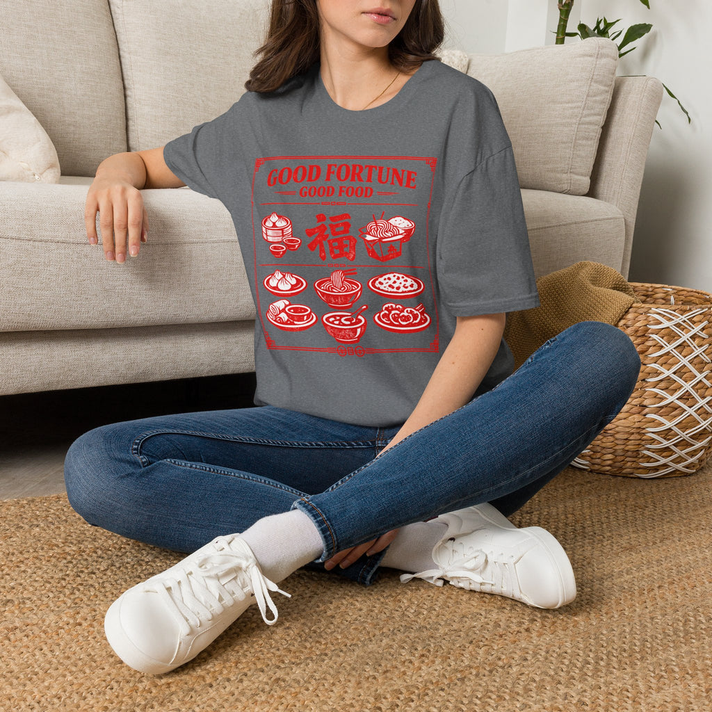 Summer Tee - Good Fortune Good Food 福