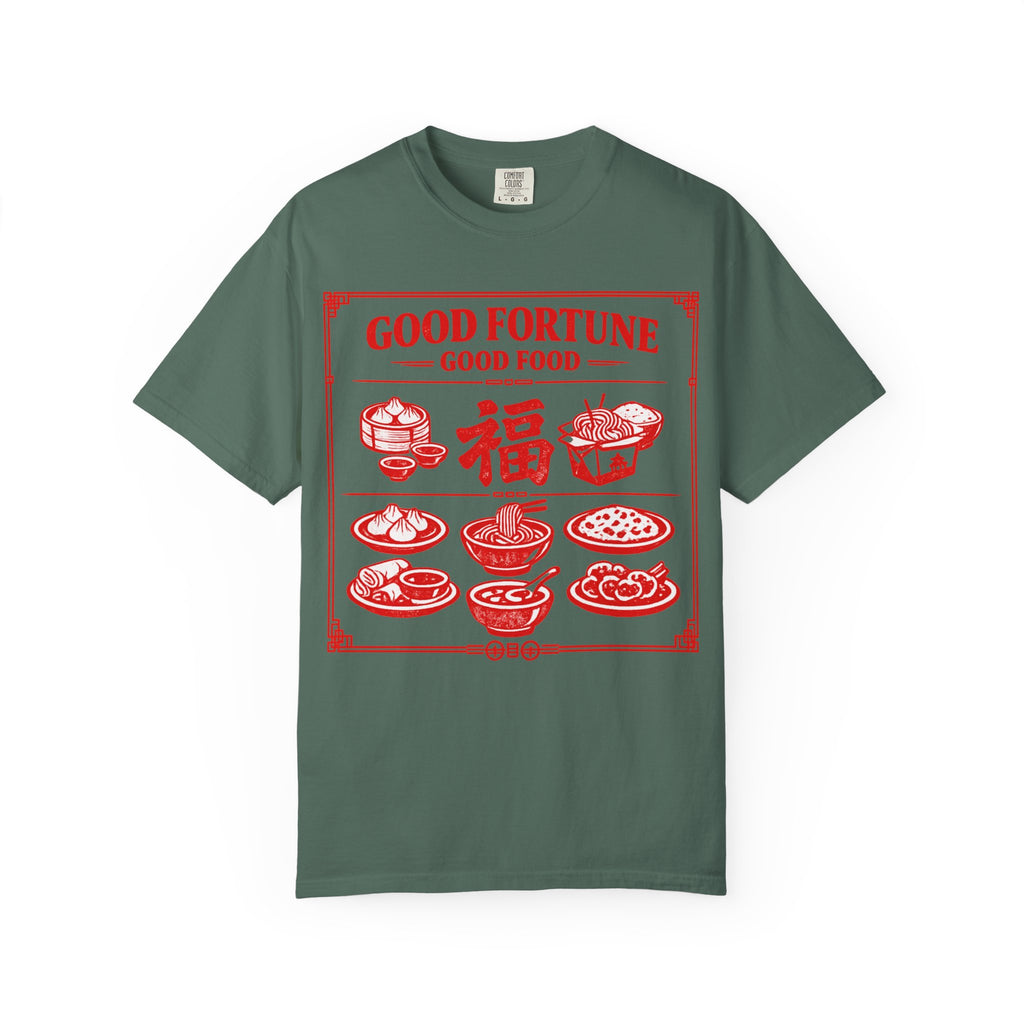 Summer Tee - Good Fortune Good Food 福