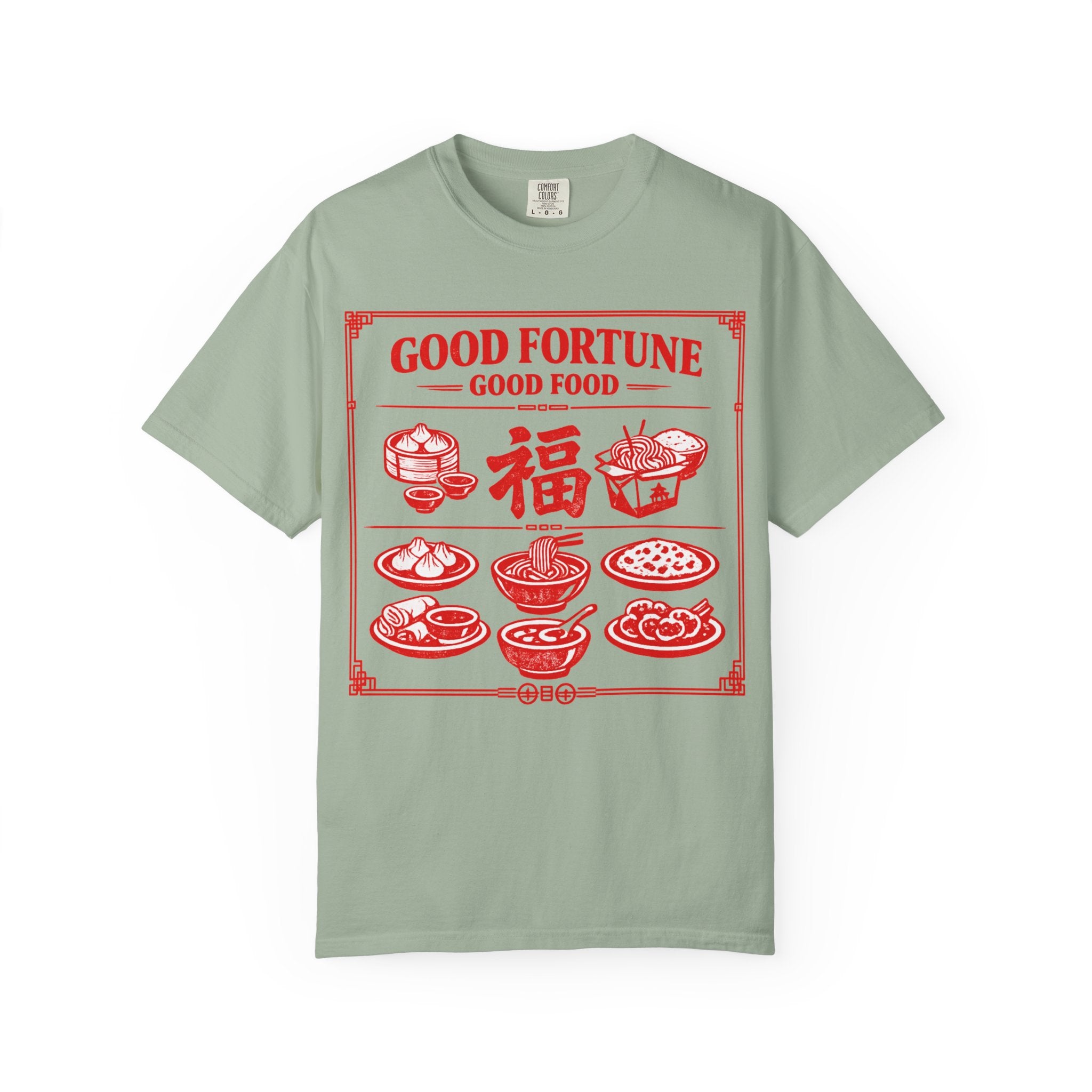 Summer Tee - Good Fortune Good Food 福