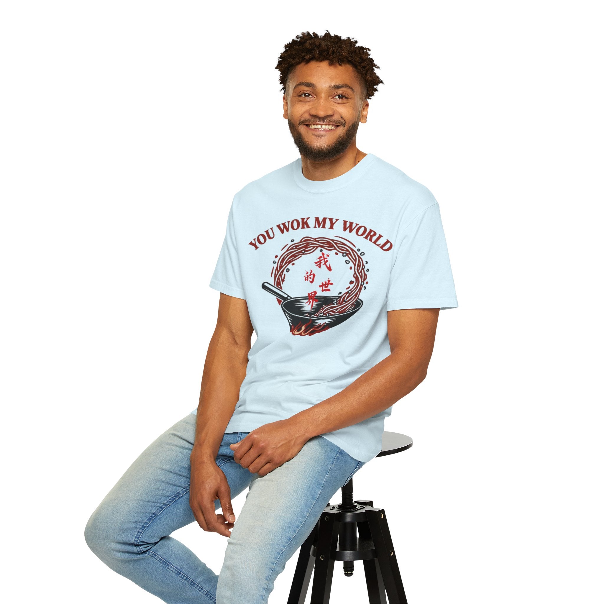 Graphic Tee — You Wok My World