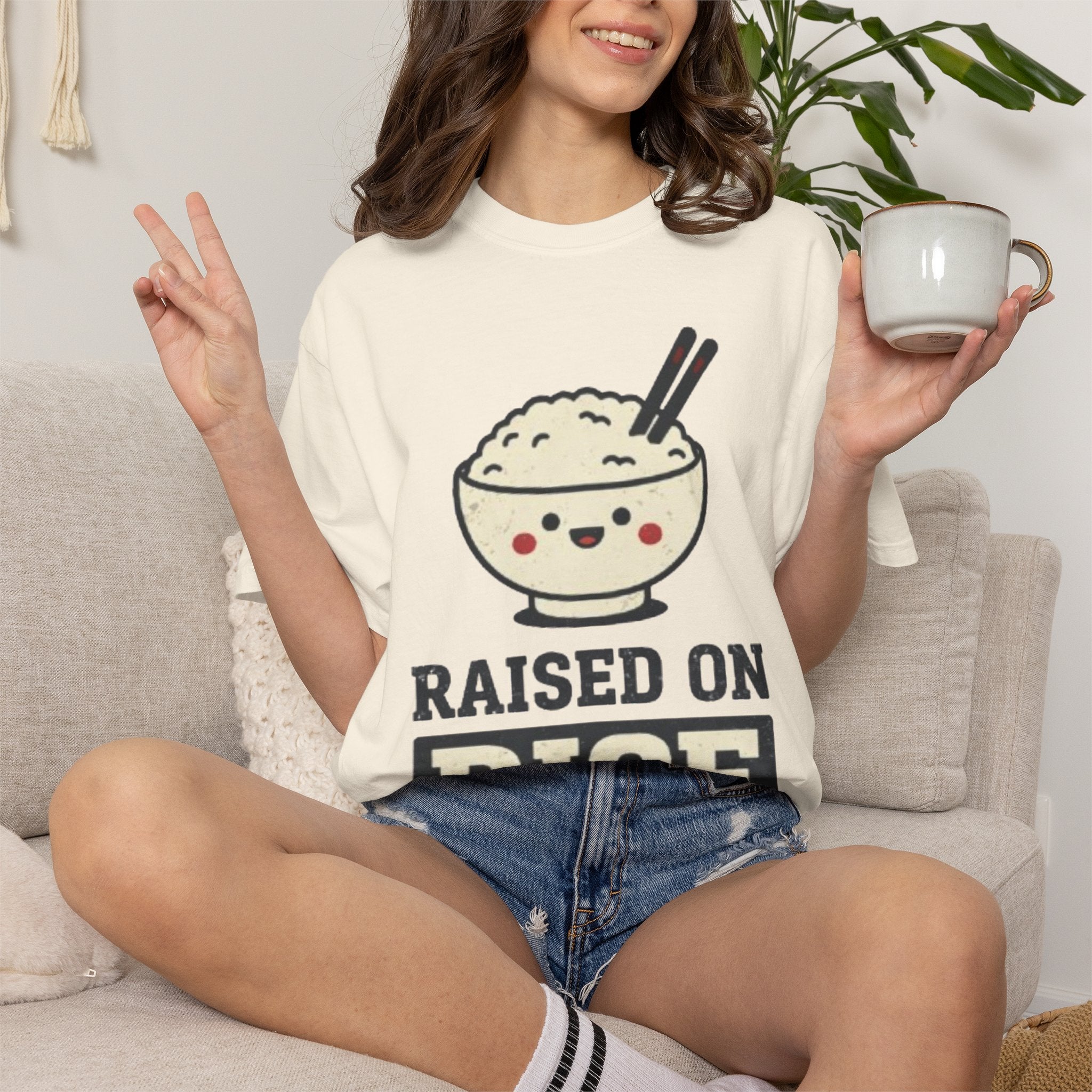 Graphic Tee — Raised on Rice