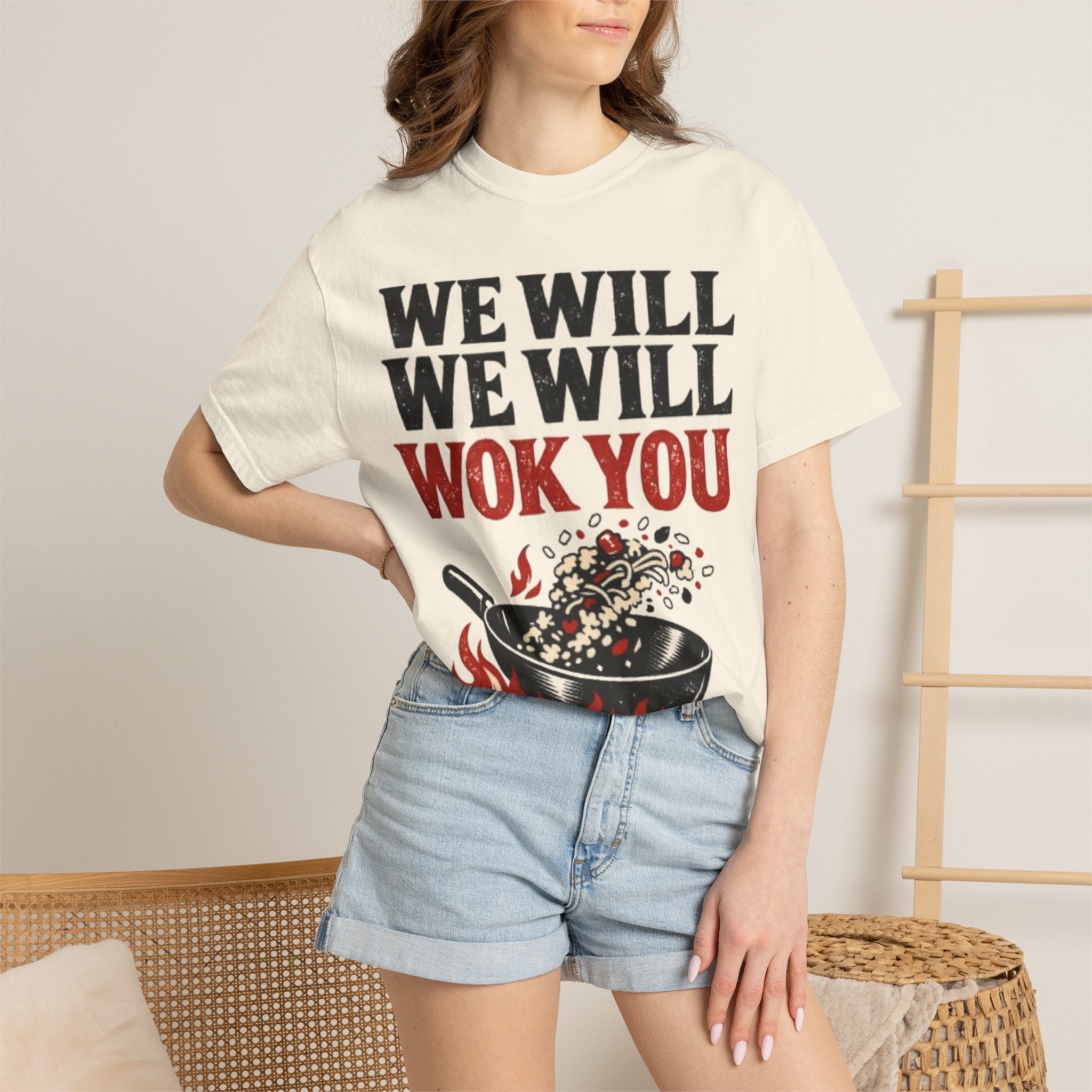 Graphic Tee — We Will We Will Wok You