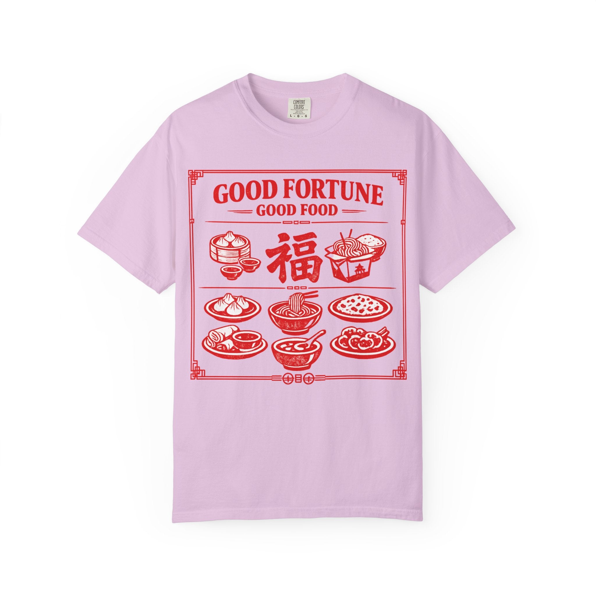 Summer Tee - Good Fortune Good Food 福