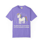Graphic Tee — Sunshine Rainbow Little White Horse
