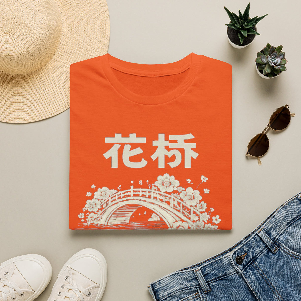 Summer Tee — Flower Bridge '花桥' (Fa Kiu)