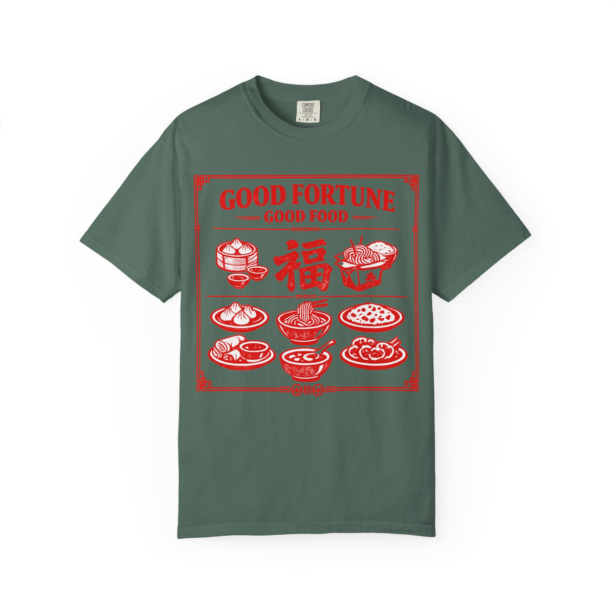 Graphic Tee — Good Fortune Good Food 福