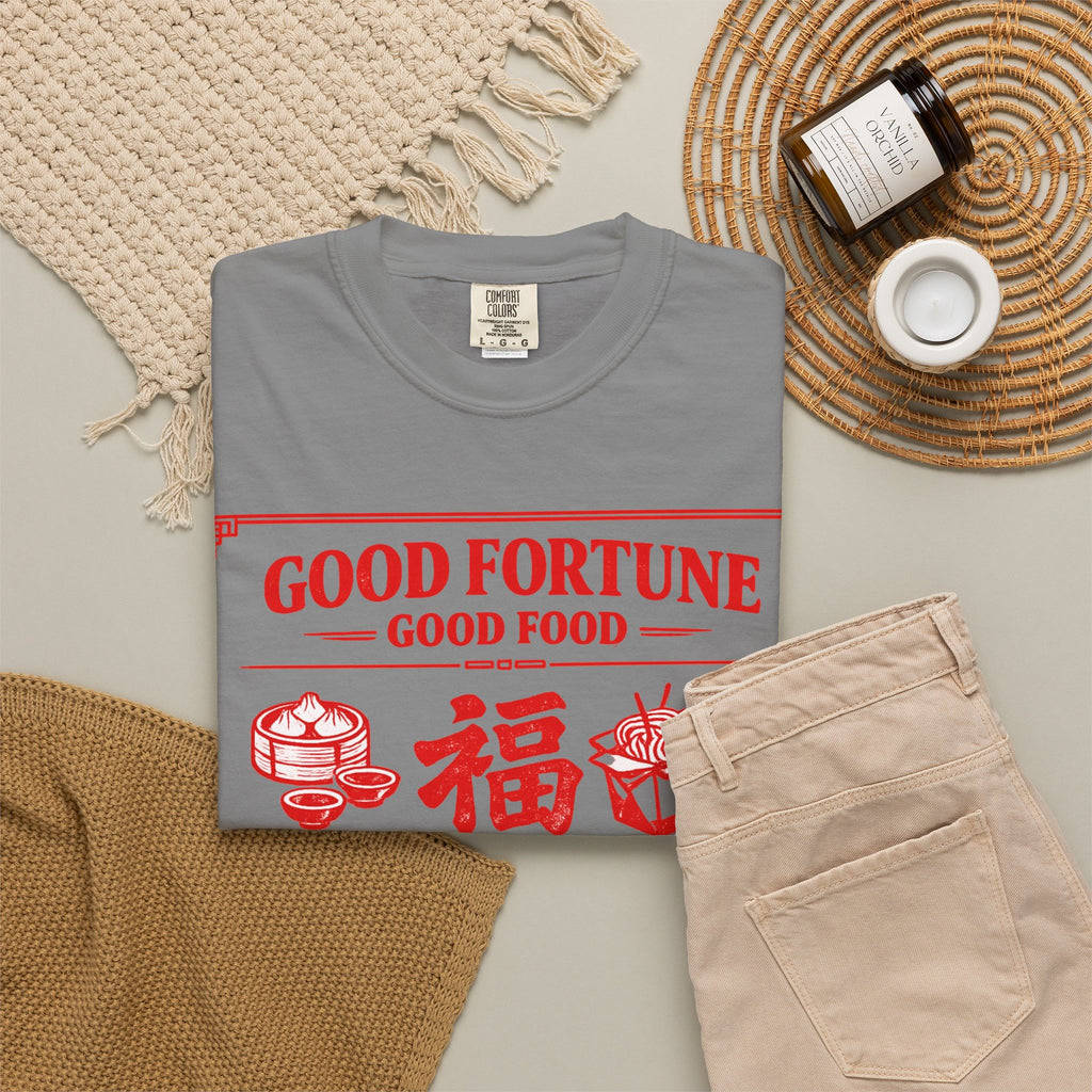Graphic Tee — Good Fortune Good Food 福
