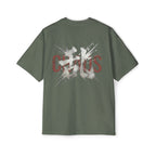 Premium Collection Oversized Graphic Tee — Chaos 乱