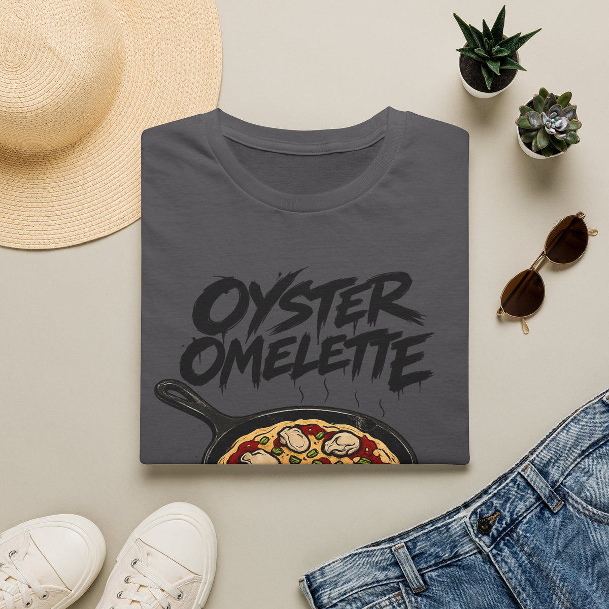 Summer Tee — Oyster Omlette