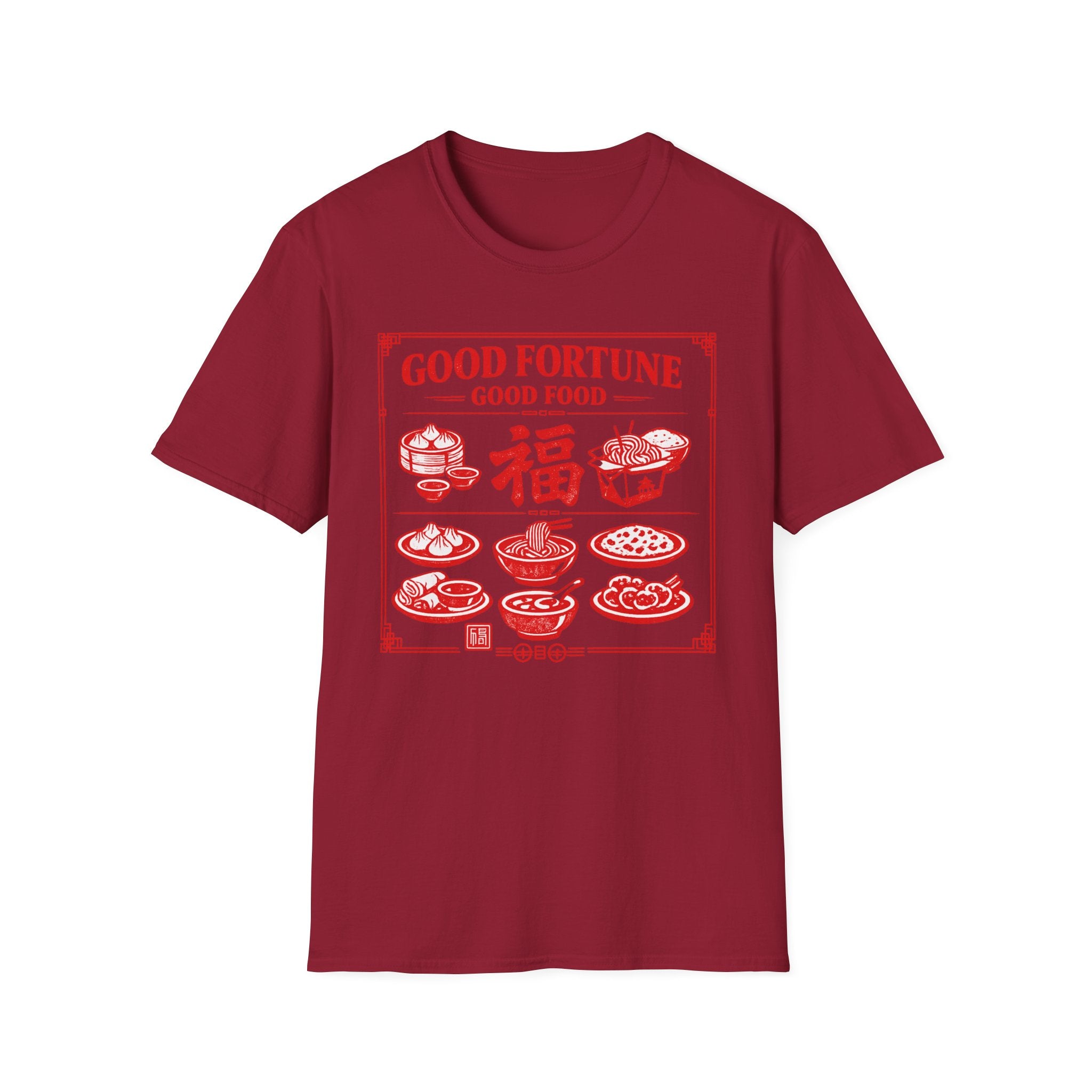 Good Fortune Good Food 福 T Shirt