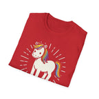 Summer Tee — Sunshine Rainbow Little White Horse