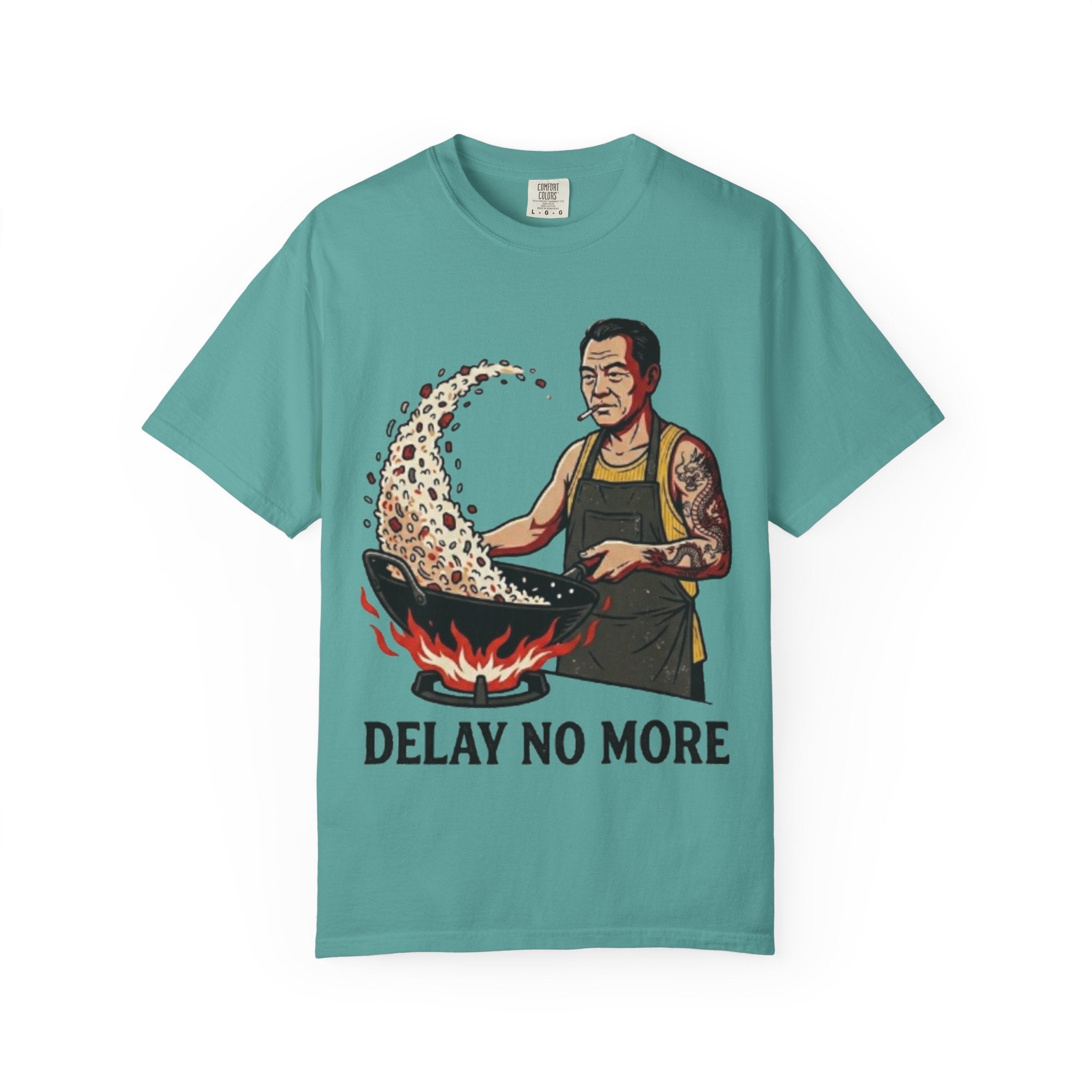 Graphic Tee - Delay No More 不再拖延