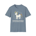 Summer Tee — Sunshine Rainbow Little White Horse