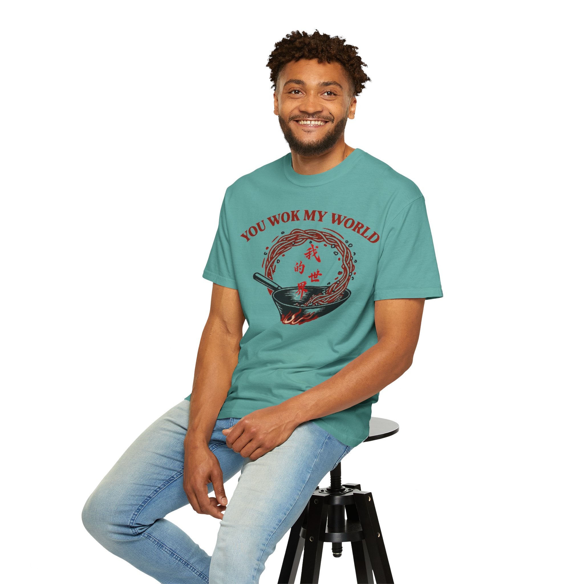 Graphic Tee — You Wok My World