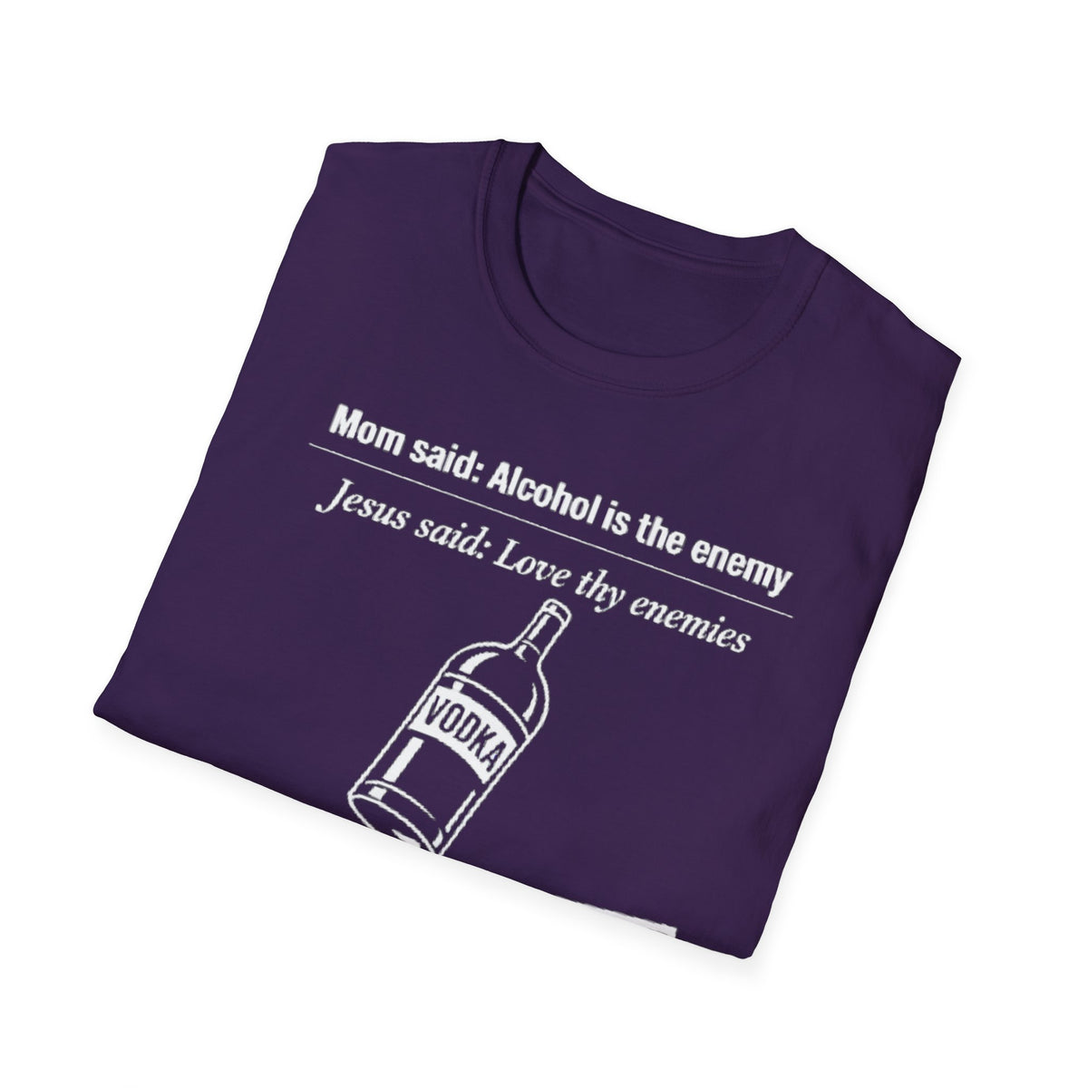 Summer Tee — Alcohol is the Enemy, Love thy Enemy