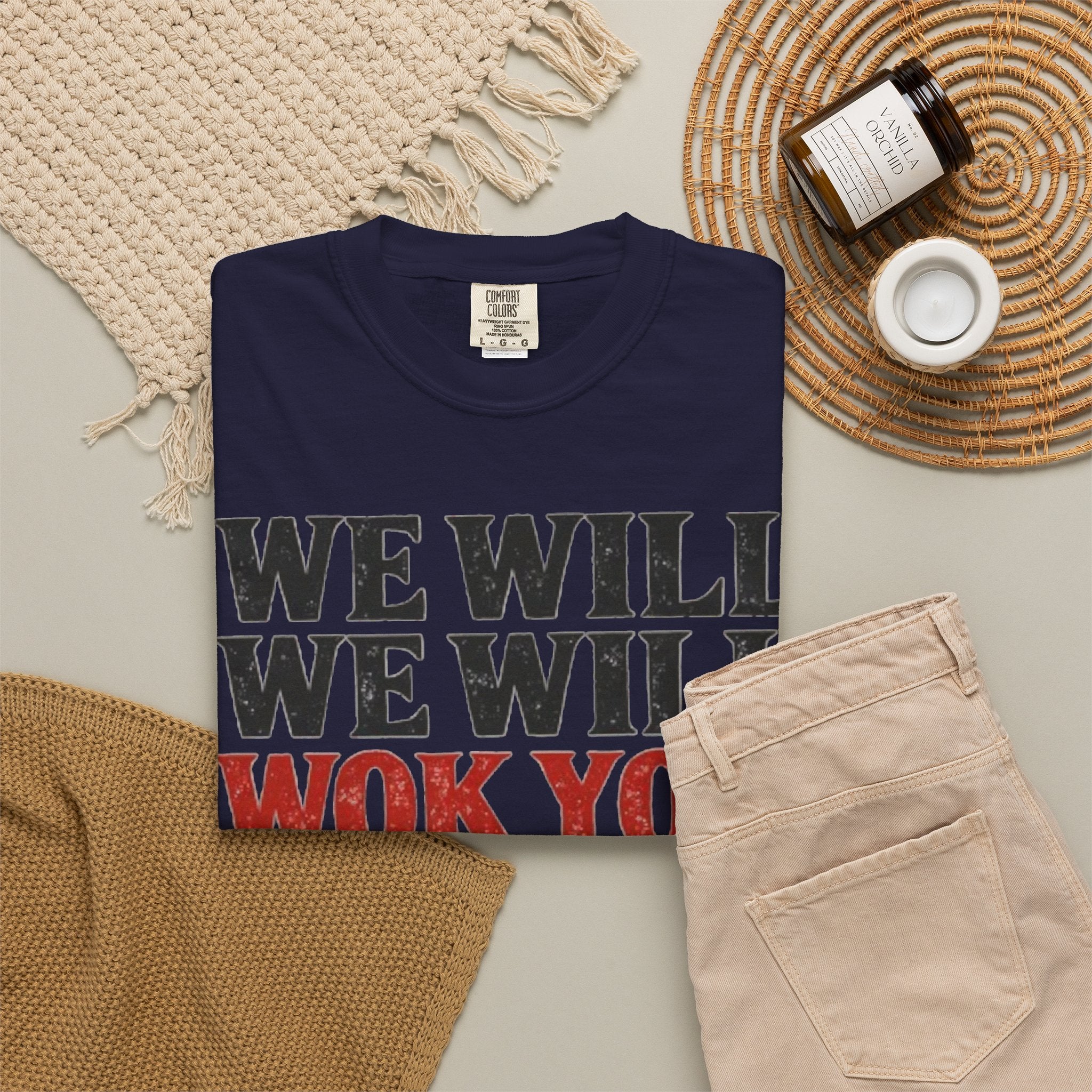 Graphic Tee — We Will We Will Wok You