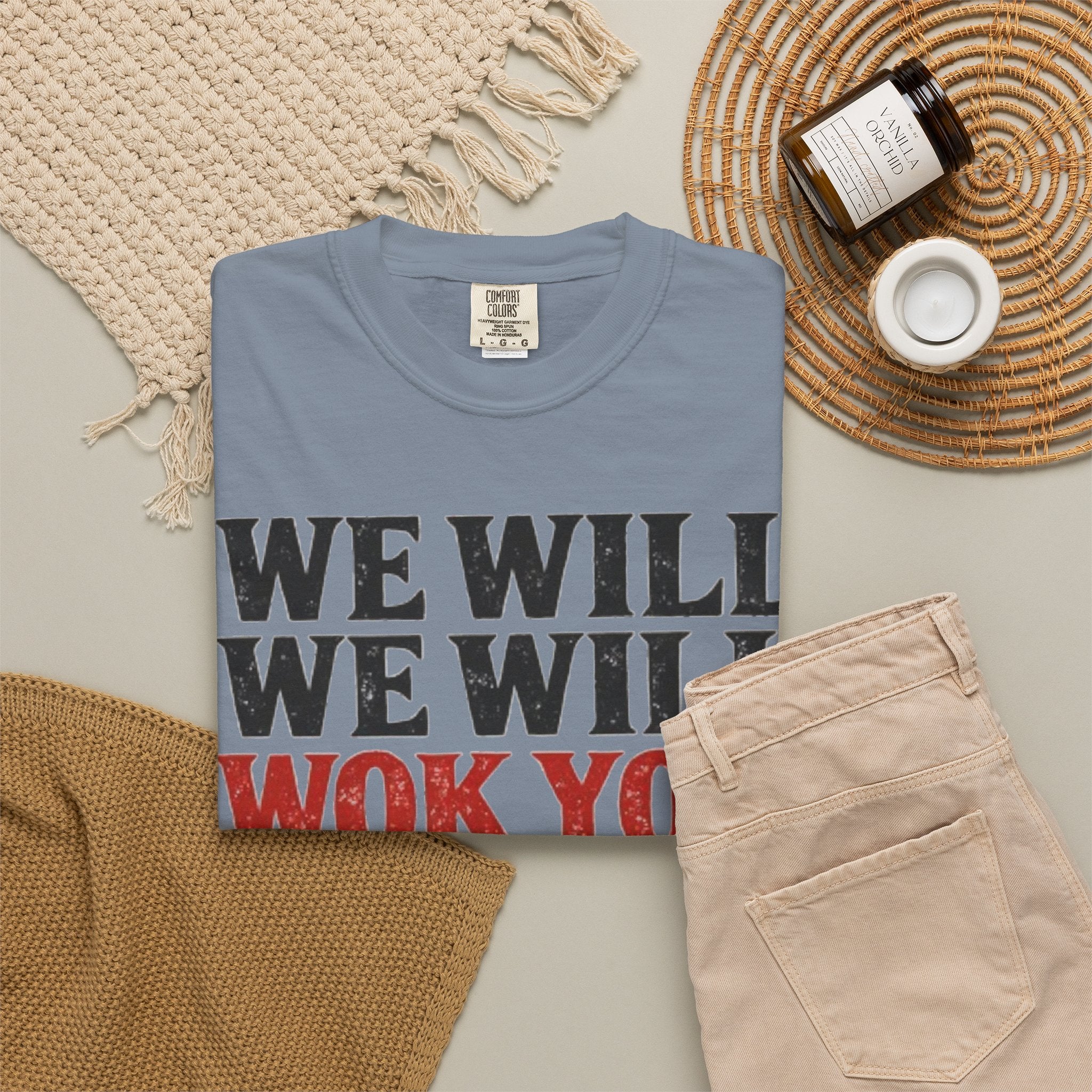 Graphic Tee — We Will We Will Wok You