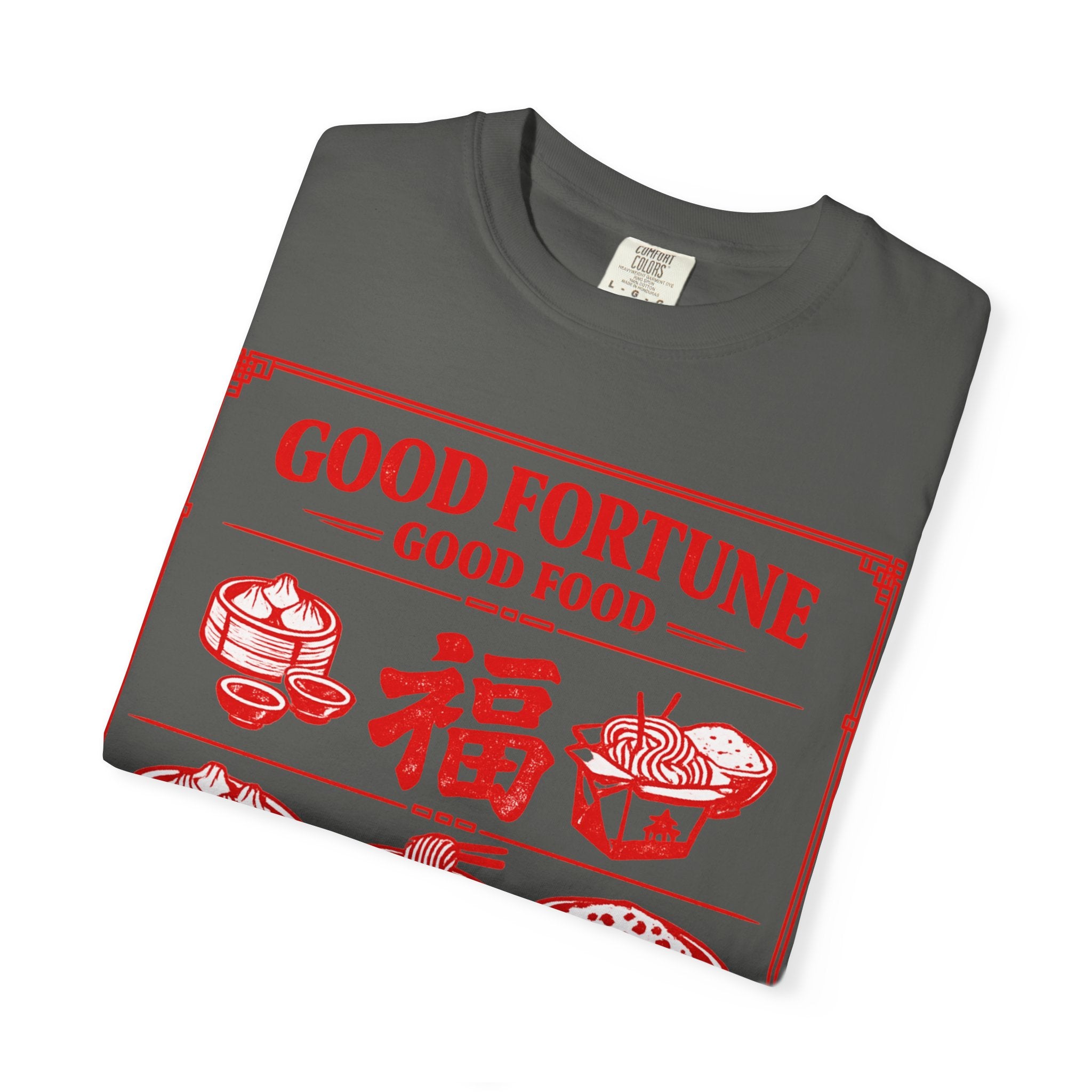 Summer Tee - Good Fortune Good Food 福