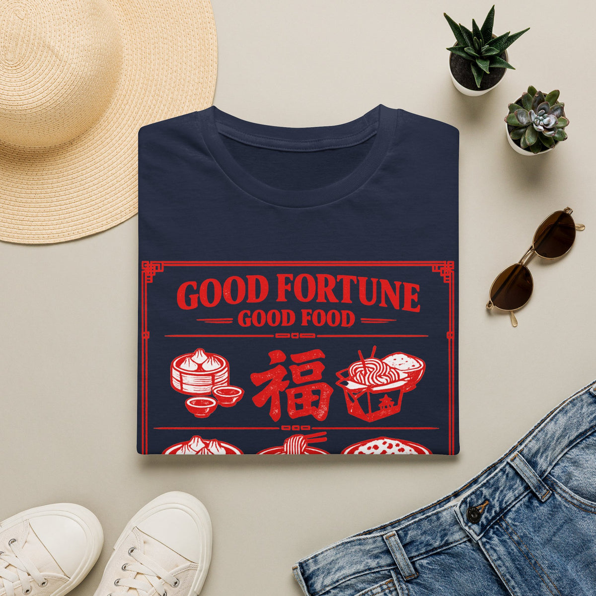 Summer Tee — Good Fortune Good Food 福