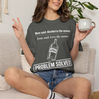 Graphic Tee — Alcohol is the Enemy, Love thy Enemy
