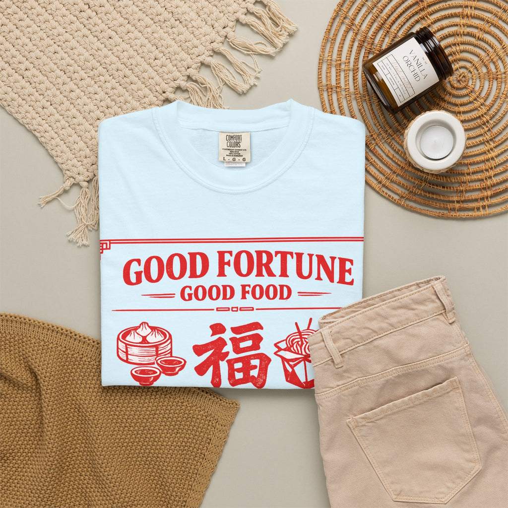 Graphic Tee — Good Fortune Good Food 福