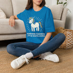 Summer Tee — Sunshine Rainbow Little White Horse