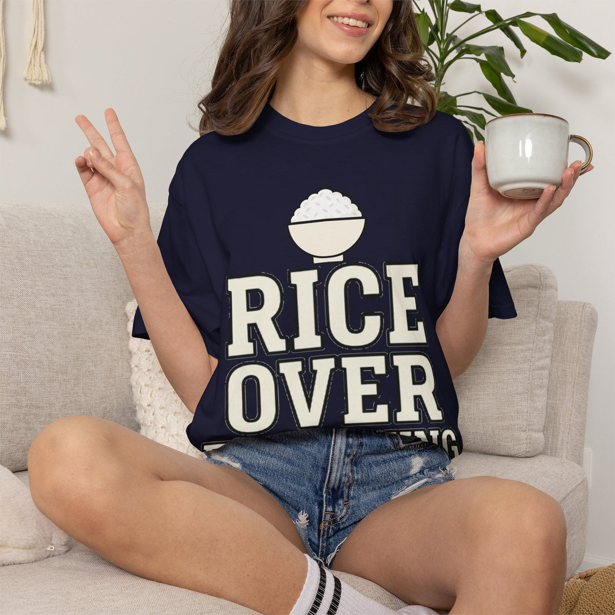 Graphic Tee — Rice Over Everything