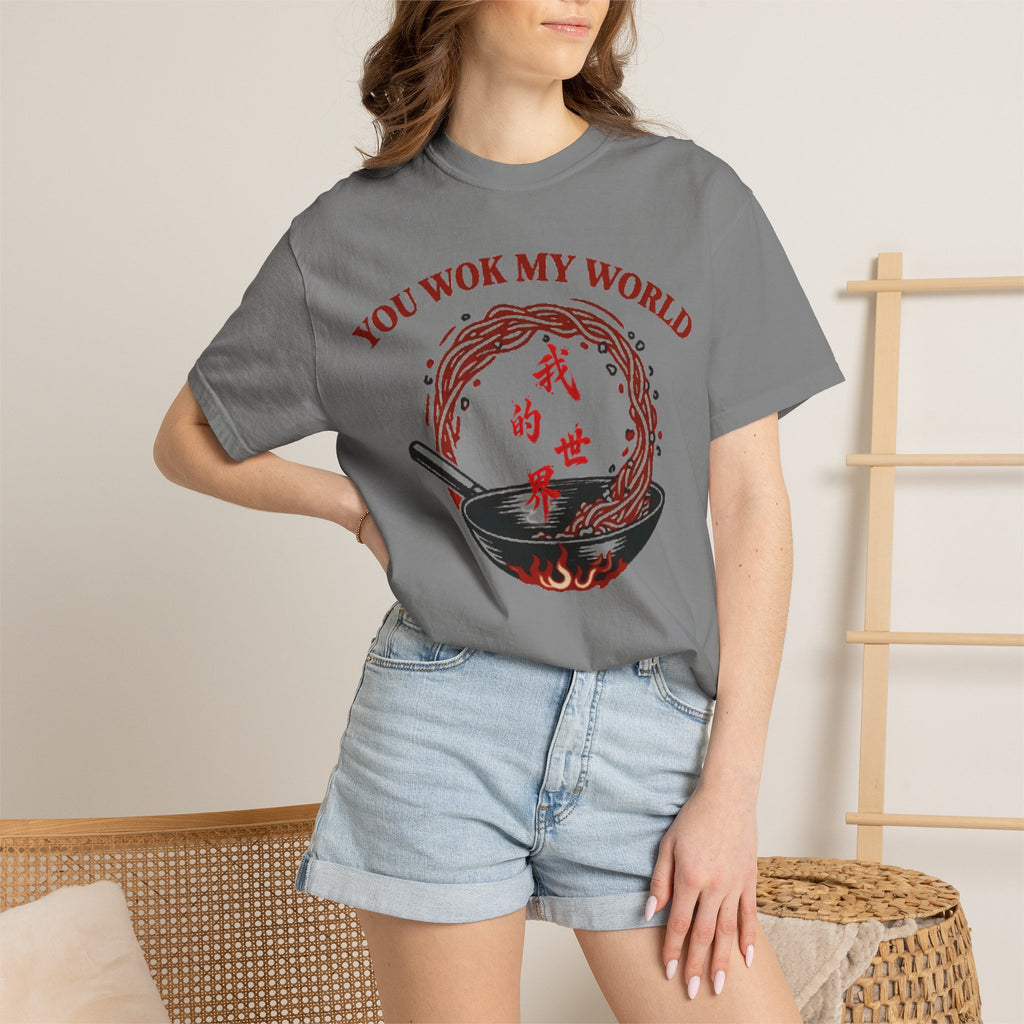Graphic Tee — You Wok My World
