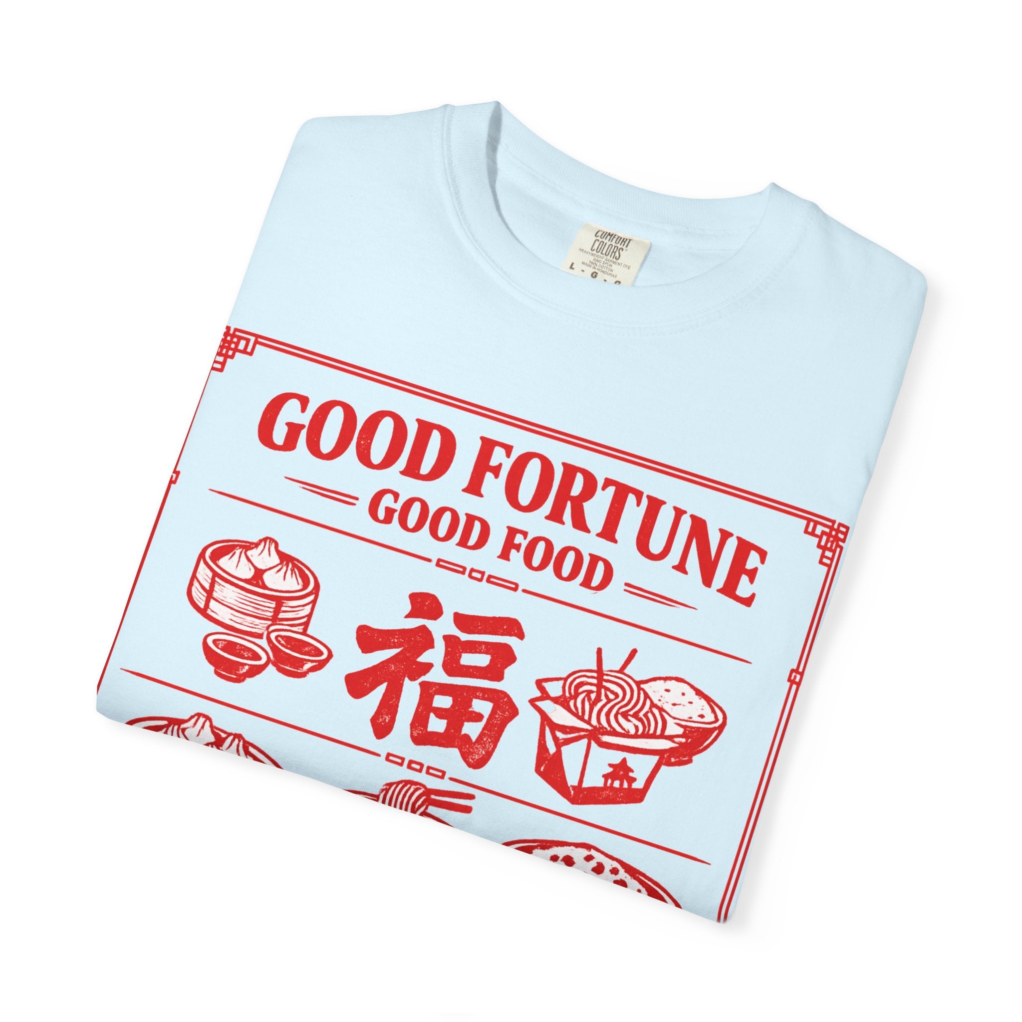 Summer Tee - Good Fortune Good Food 福