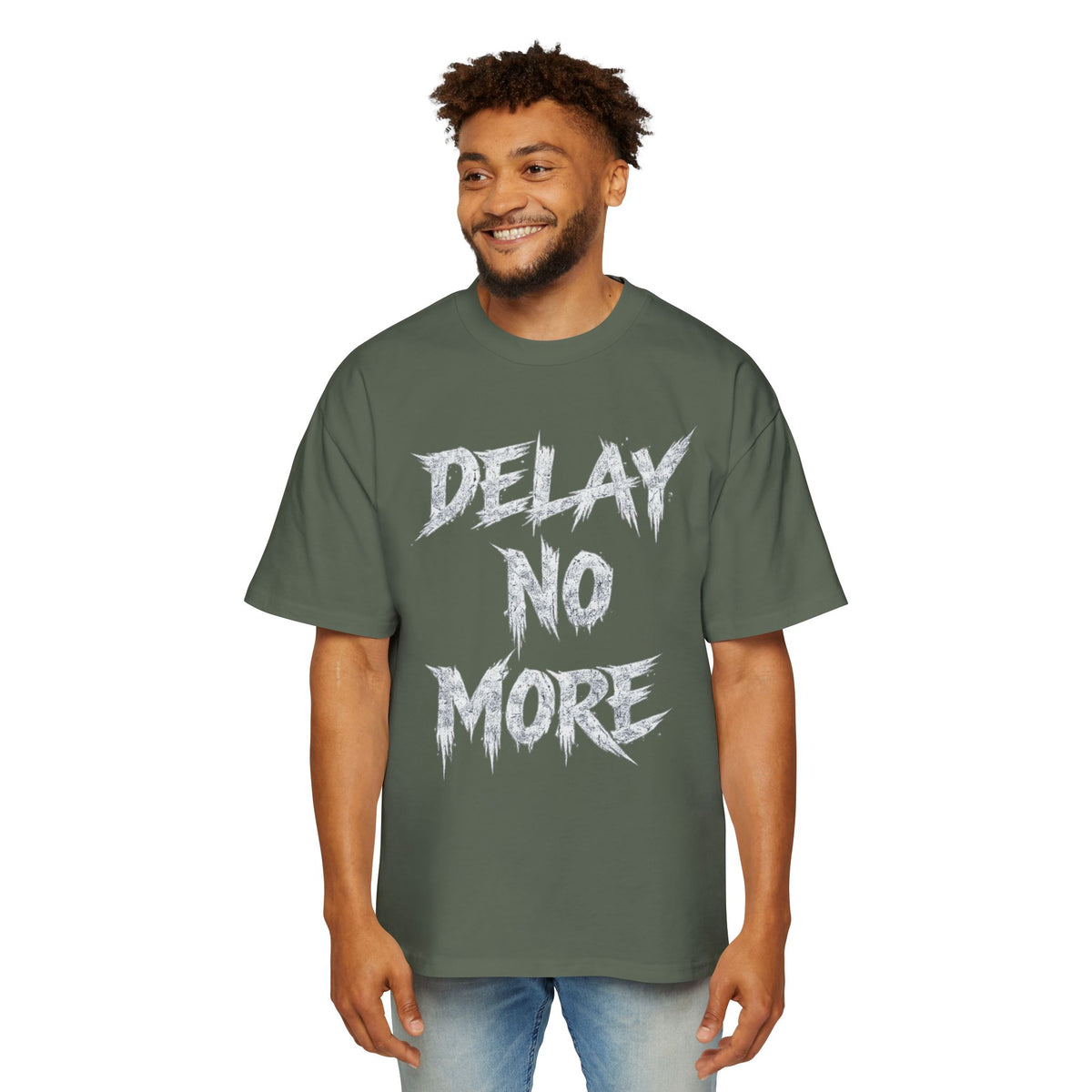 Premium Tee — Delay No More 不再拖延
