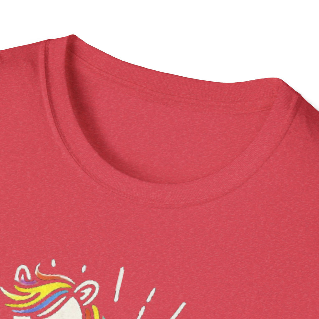 Summer Tee — Sunshine Rainbow Little White Horse