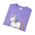Graphic Tee — Sunshine Rainbow Little White Horse