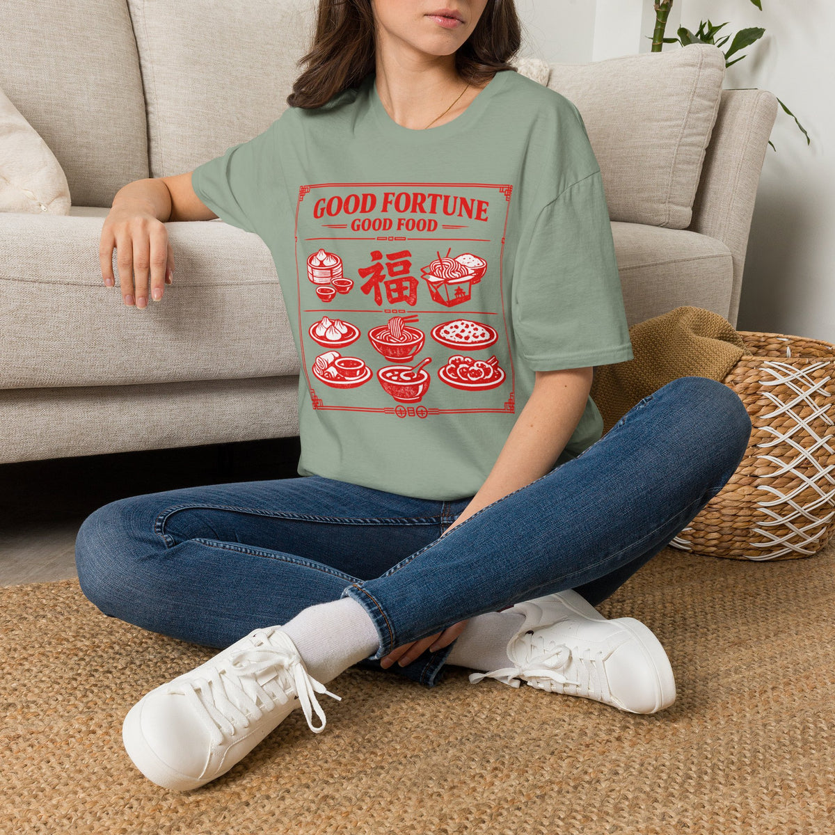 Summer Tee — Good Fortune Good Food 福