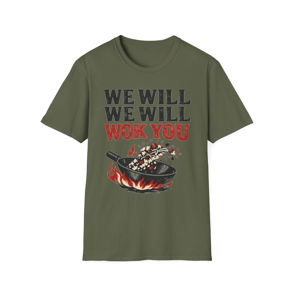 Summer Tee — We Will We Will Wok You