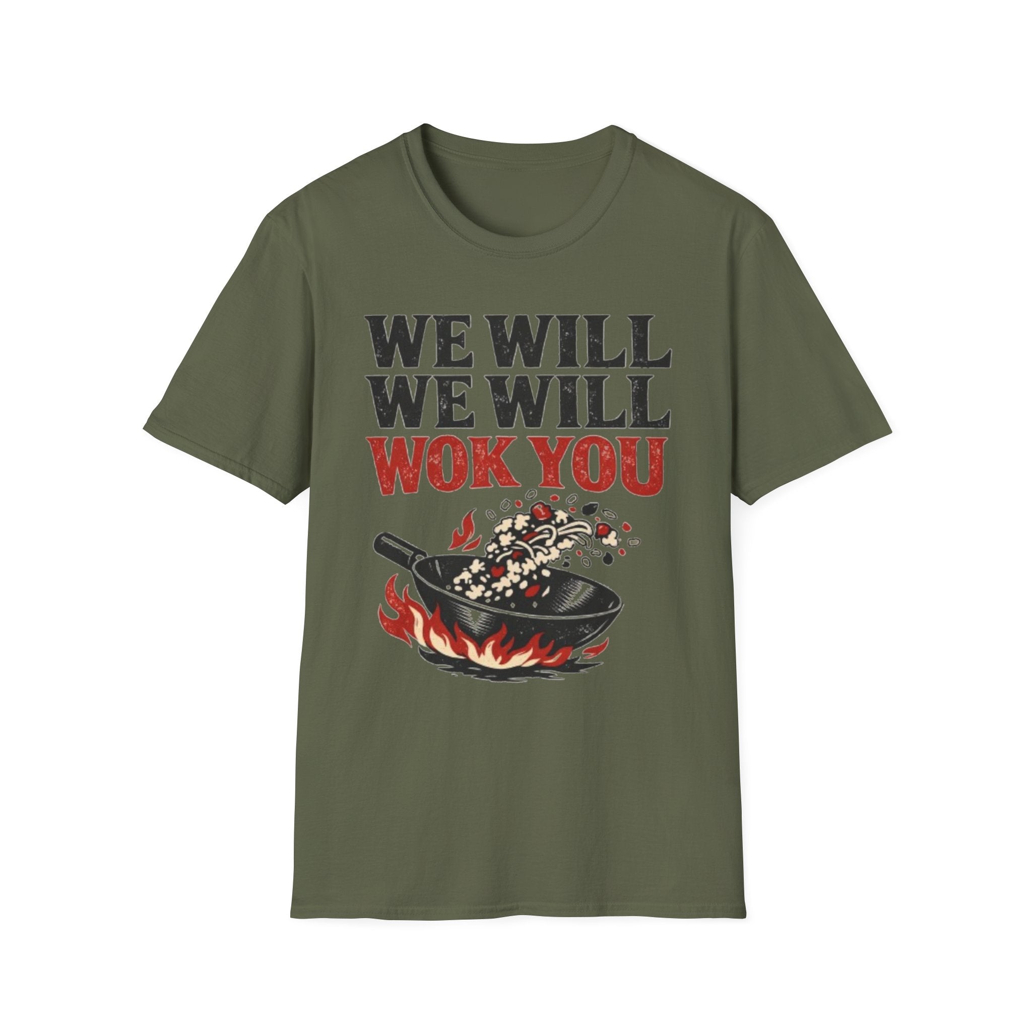 Summer Tee — We Will We Will Wok You