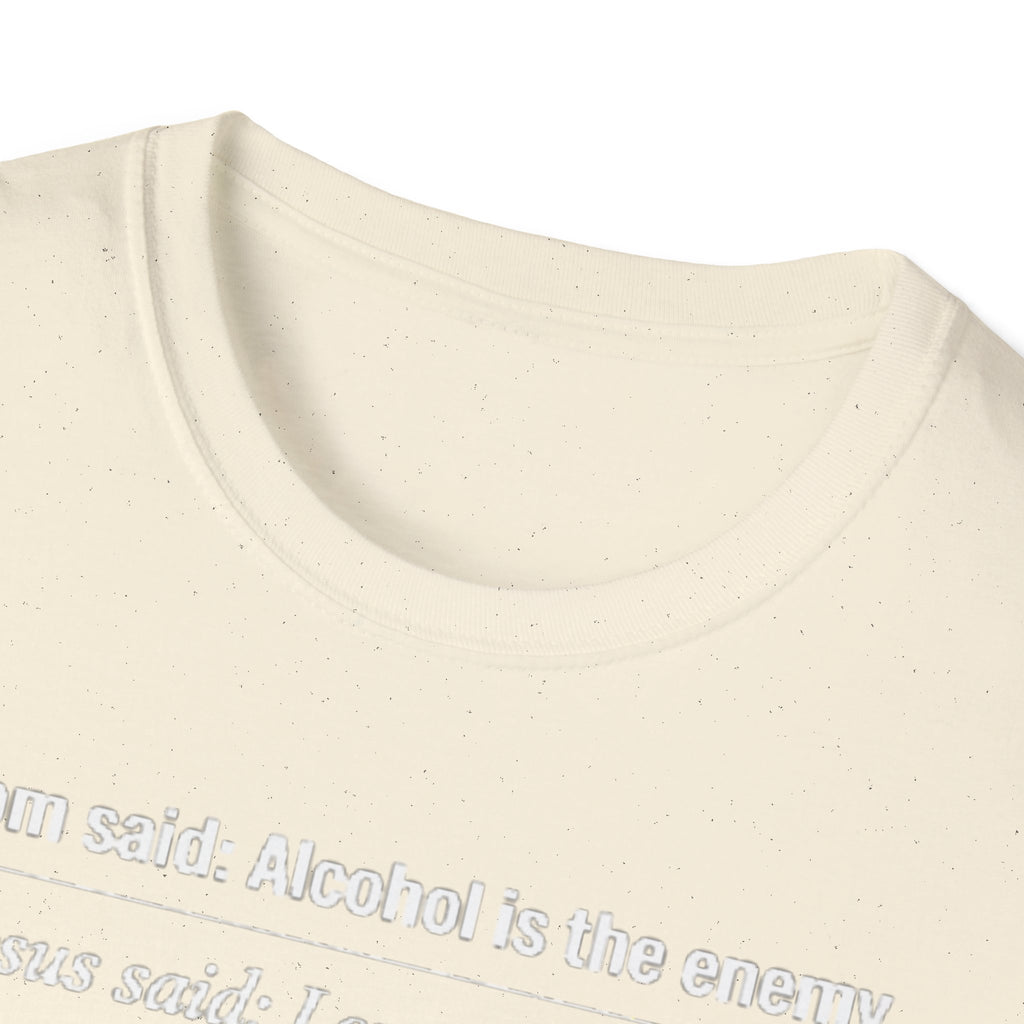 Summer Tee - Alcohol is the Enemy, Love thy Enemy