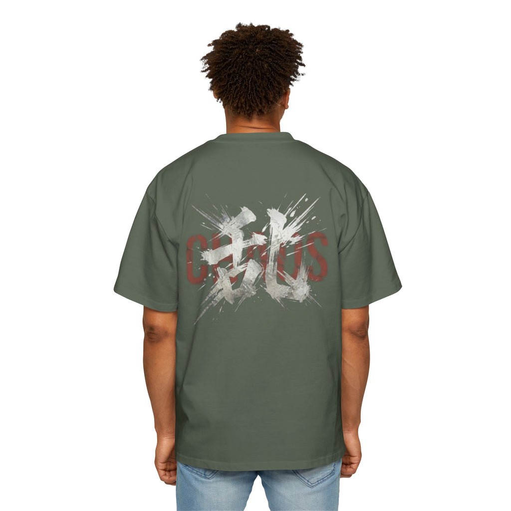 Premium Collection Oversized Graphic Tee — Chaos 乱