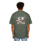 Premium Collection Oversized Graphic Tee — Chaos 乱